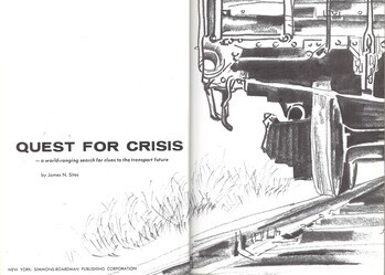 Quest for crisis. A world-ranging search for clues to the transport future